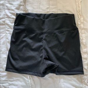 black short shorts